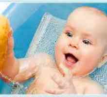 Как да се къпе новородено?