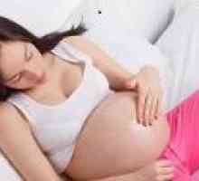 Конците в корема по време на бременността, води, третиране