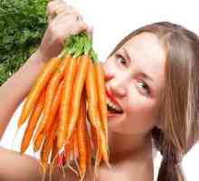 Морков маска за лице за акне