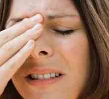 Симптомите на остри и хронични синузити