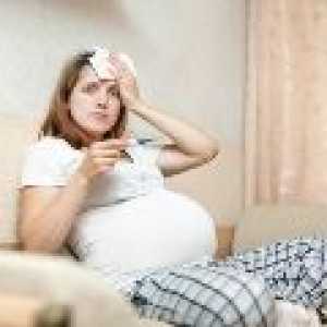 Как да се намали температурата по време на бременност?
