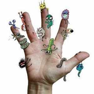 Какво микроби живеят на ръце