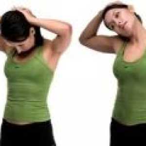 Терапевтична упражнение с цервикална остеохондроза